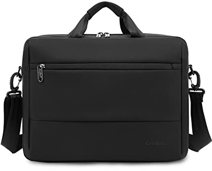 FANDARE Sacoches pour Ordinateur Portable pour 15.6 Pouces Laptop Affaire Sac à Main Sac à Bandoulière Mallette Sacoche Pochette Cartable pour Hommes Collège Cours Travail Voyage