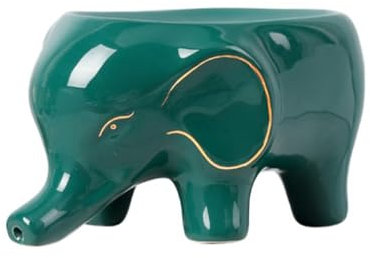 Cabilock 1 Stück Kleine Elefanten-Seifenkiste Keramik-Seifenschale Reisetablett Badeschwamm Keramik-Seifenschale Seifenschalen-Sparer Emaille-Seifenschale Abfluss-Seifenschale