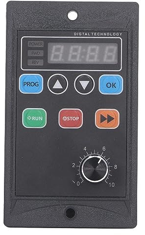 Einphasiger Bis Dreiphasiger Mini Frequenzumrichter 230V mit Variabler Frequenz LED Anzeige Wechselrichter 1 PH 176–264 V Bis 3 PH 0–220 V 400 W 2 A Mini Motor VFD Wechselrichter