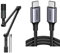 Sennheiser Profile Streaming Set mit USB Mikrofon, Boom Arm und Tasche & UGREEN USB C auf USB C Kabel 60W PD 3.0, PPS USB-C Ladekabel