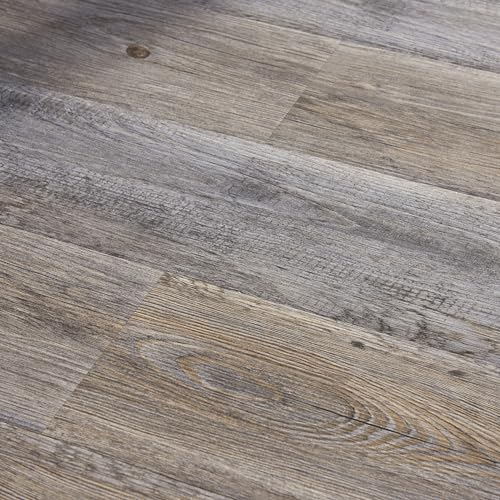 neu.holz Vinylboden Vanola Laminat Selbstklebend rutschfest Antiallergen Bodenbelag PVC-Platten 0,975 m² Limed Oak