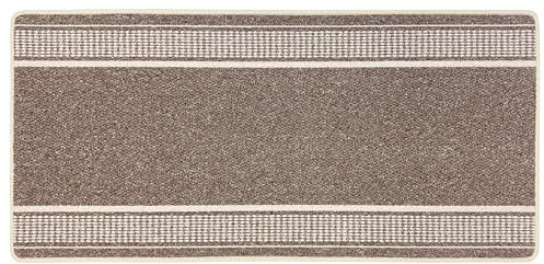 Kettelservice-Metzker Teppich Läufer Potsdam Braun 80 x 250cm (BxL)