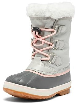 Sorel Youth Unisex Little Childrens Yoot PAC Nylon WP Stiefel, Dove, Gum 2