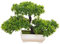 Künstlicher Bonsai Baum, Schreibtisch Topf, Japanische Kiefer für Badezimmer, Kamin