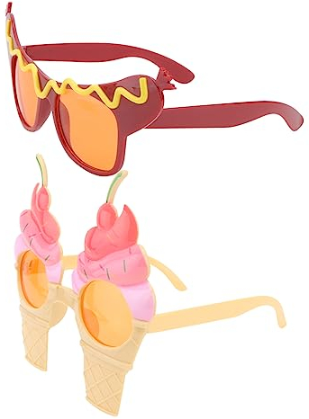 ABOOFAN 2St lustiges Brillenspielzeug kinder ferngläser kinderferngläser Kinderspielzeug glasswear Trinkgläser Spielzeug für Kleinkinder Kleidung