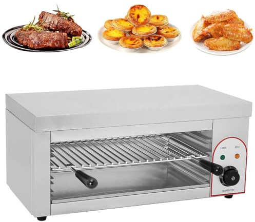Parrilla Eléctrica Para Derretir Queso De 2000 W, Control De Temperatura Preciso De 50-300 ℃, Broiler De Salamandra Comercial, Máquina Para Derretir Queso De Acero Inoxidable, Para Queso Derretido