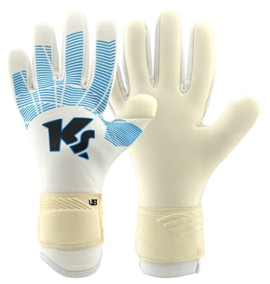 KEEPERsport Torwarthandschuhe Varan8 Challenge NC ohne Fingerschutz, Fußballhandschuhe Erwachsen, 3mm Claw, mit Lasche - Größe: 7