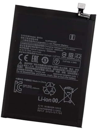 Centerpower 3.87V 5000mAh BN5A Ersatz Akku Für mi Note 10 Poco Mi3 Pro 5G Redmi 10 Phone Batterie