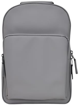 RAINS Rucksack Book Daypack Large Grau für Damen und Herren, grau, Einheitsgröße