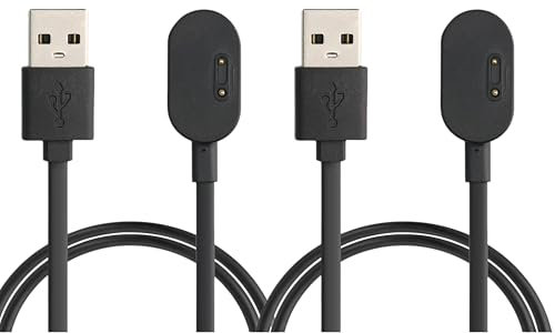 Panlouting 2 Pack | Ersatz Ladekabel Magnetischem USB Ladegerät 5V/1A, kompatibel mit der Kinder Smartwatch Imoo Watch Phone Z6 / Z1