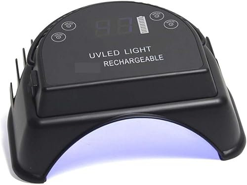 nail art lamps. 64W Rechargeable Cordless Gel Nail Lamp Pro LED Curing Dryer Light Nail Polish Machine,Wireless Nail Lamp with Lifting Handle Touch Sensor