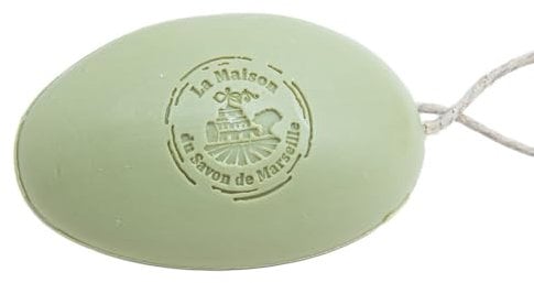 La Maison du Savon de Marseille - French Soap on a Rope - Enriched with Organic donkey milk - 175g - Verbena Fragrance