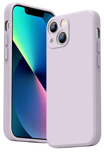 Vancle Case for iPhone 13 mini Phone Case, Camera Protection Ultra Slim Case for iPhone 13 mini 5.4'' Anti-Scratch Shockproof Bumper Cover (Lavender)