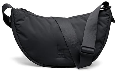 GOT BAG Moon Bag CLOUD | Recycelte Nylon Puffer Halbmond Handtasche | Wasserabweisende Puffy Umhängetasche mit Verstellbarem Gurt