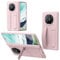 Étui à rabat pour smartphone Compatible avec OnePlus Open Case avec support protecteur d'écran intégré, charnière de protection intégrale antichoc, coque de protection Compatible with téléphone compat
