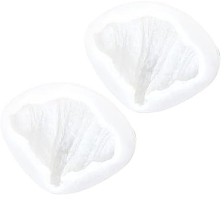 FONDOTIN 2 Stück Silikon Croissant Backform Aus Lebensmittelechtem Silikon Hitzebeständig Antihaftbeschichtet Für Backofen Und Selbstgemacht Fondantdekorationen