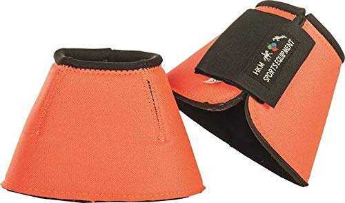 HKM Solid Hufglocken 4200 Orange One Size