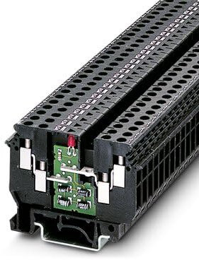 Phoenix Contact UDK 4-ILA 500 Reihenklemme Schwarz, 4mm², 500 V, Schraubanschluss, Packung a 50 Stück