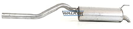 WALKER 22111 Endschalldämpfer Endtopf Hinten 1260mm 6,230kg