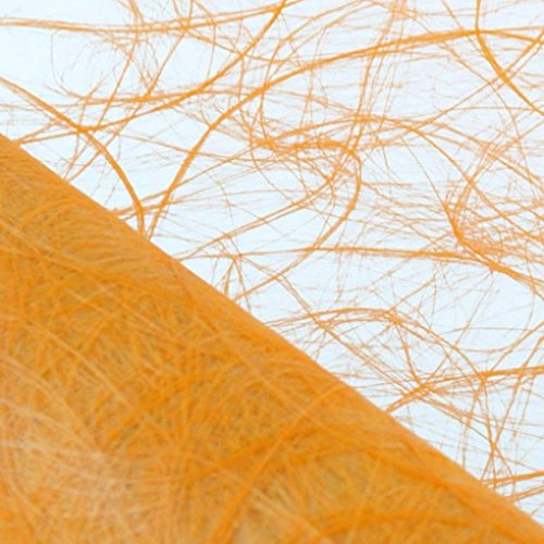 25m Original Sizoweb Rolle 30cm breit Tischläufer Tischband Dekoration neu (orange 8195)