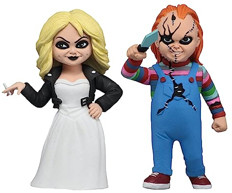 NECA Pack 2 Action-Figuren Chucky und Seine Freundin 15Cm