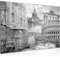 Runa Art Bild Italien Modern Wandbilder Wohnzimmer Schlafzimmer 1 Teilig - Made In Germany - Venedig Schwarz Weiss Flur 024415c
