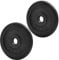 KK Cast iron Weight Plate Set. For 1 Inch Barbell Bar Dumbbells Weight Disc Pair. 2 x 2.5kg, 5kg or 10kg Barbell Weight Plates. Dumbbell Plates for Home or Gym Training or Weightlifting. (2 X 2.5KG)
