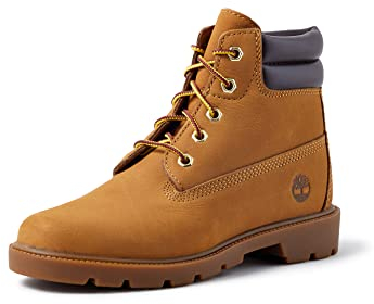 Timberland Unisex - Bambini e ragazzi 6 Inch Wr Basic (Toddler) Caviglia barca,Frumento,26 EU