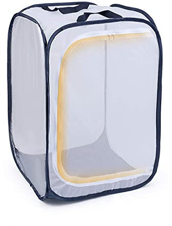 Mini Tente Effet de Serre Abri Serres de Culture en PVC Pop up Serre Escamotable Intérieur Extérieur, Chaud, Solide avec Fermeture éclair Protection Plantes pour Terrasses Jardin (#2)