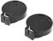 CR2450 Knopfzellen-Batterie-Halterung, 2 Stifte, Schwarz, 2 Stück