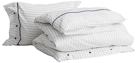 GANT Bettwäsche (Decken- und Kissen separat erhältlich) Pinstripe, Größe:Kissenbezug 80 x 80 cm