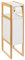 5Five Meuble dérouleur WC 1 Porte Blanc Natureo Blanc