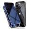 OMGZONE Privacy Case for iPhone 15 Pro Max Magnetic Cover,Screen Protector built-in Anti-peep Tempered Glass Full Cover with Camera Protector,360 Degree Metal Bumper Case for iPhone 15 Pro Max,Black