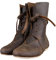ORANDESIGNE Stivaletti da Uomo Medievali Stivali in Pelle PU Vintage Scarpe Piatte Corte Rinascimento Cavaliere Vichingo Prince Scarpe Cosplay Accessori per Costumi Pirata A Marrone 43 EU