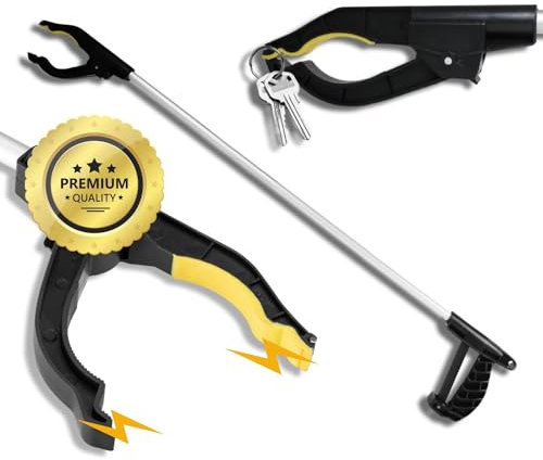 Vidaprime Pinza RECOGE OBJETOS Pinza Larga para Alcanzar Objetos CON IMÁN - Pinza de Alcance Brazo con Pinza LARGA para Alcanzar Objetos ALCANZADOR de Objetos Pinzas recoge Objetos PINZA TELESCÓPICA.