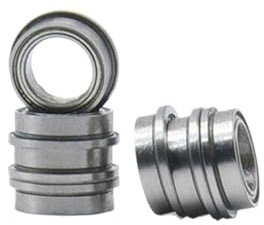 SMF115ZZ Lager 5x11x4 mm 10/20/50PCS ABEC-1 doppelt geschirmter Edelstahl SMF115 ZZ Kugellager SMF115Z 115 (Size : 50PCS, Color : SMF115ZZ)