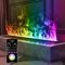 Foyer à Vapeur, feu électrique Intelligent à télécommande app, Foyer électrique Couleur Flamme Multiple, 1200 mm
