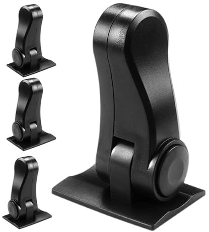 Türgriff Kindersicherung Kindersicherung für Türgriff - Verriegelung Türklinke | 4 Schrankschlösser, Türknaufschloss kindersicher, manig