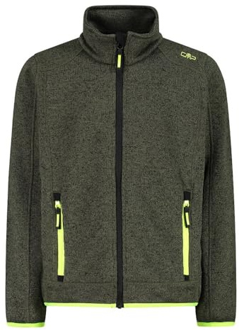CMP Kid Jacket Olive-Yellow Fluo - 164