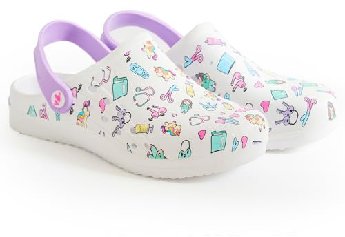 Nurse is Love Zuecos Sanitarios - Calzado de Trabajo para Enfermería | Regalos y Accesorios