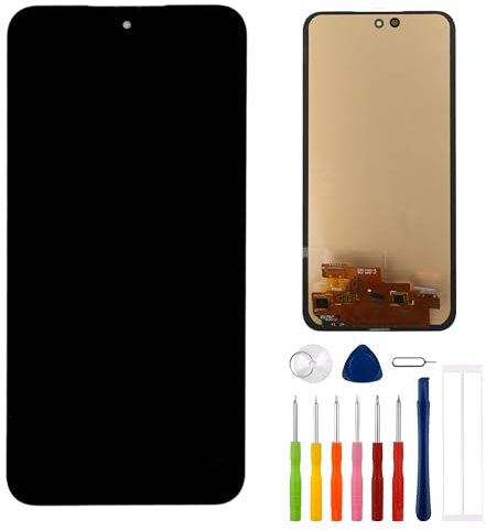 E-YIIVIIL OLED nuovo display di ricambio compatibile con Samsung Galaxy M35 SM-M356B (senza cornice da 6,6 LCD Display Touch Screen Assembly con strumenti