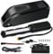 UBETTER 48V 15Ah Batteria per bicicletta elettrica con 30A BMS, caricatore rapido da 2A, uscita USB, blocco sicuro, indicatore luminoso a LED, piastra di base a 5 pin, per motore 0-1400W
