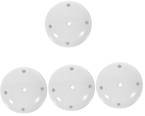 NUOBESTY 4 Piezas Tapón Cerámico Urinario de Olores Accesorio con Detalle Estético y Funcional