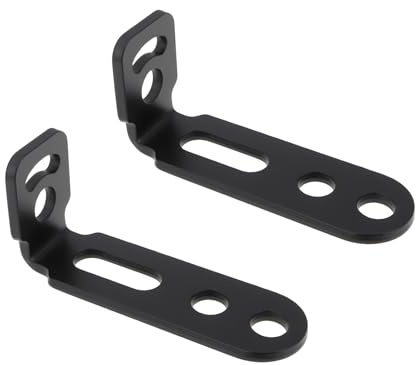 ECSiNG 2 Soportes en L para Moto para Montaje de Faro y Luz Antiniebla Universal