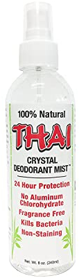 Thai Deodorant Stone Thai Crystal Mist Pumpe, 28 ml