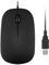 Perixx PERIMICE-201UII B, Wired USB Optical Mouse, 3 Buttons - 1000dpi - USB - 1.5m Cable - Black