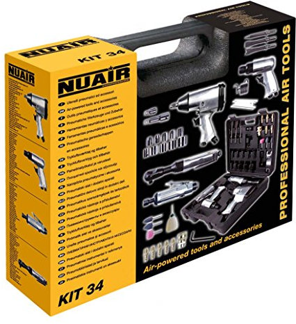 Airum 8221074Nua Kit pneumatico Nuair con 34 pezzi