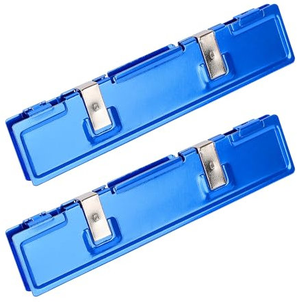 sourcing map 2 Pcs DDR Memory Heatsink Desktop Memory Radiator Shim Spreader Cooler Aluminum Heat Sink, Blue