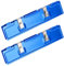 sourcing map 2 Pcs DDR Memory Heatsink Desktop Memory Radiator Shim Spreader Cooler Aluminum Heat Sink, Blue