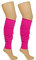 Crazy Chick Bright Neon 80s Dance Ankle Leg Warmers Fancy Dress Accessory-Fluorescent Pink